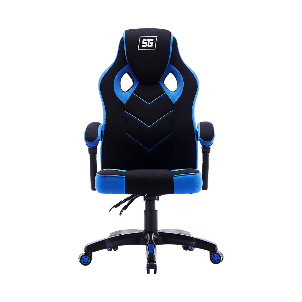 Silla Gamer Vorago CGC301 asiento acolchado, Reposa-brazos Si, Peso Máximo 120 kg, Color Negro, Azul Silla Gamer Vorago CGC301 asiento acolchado, Reposa-brazos Si, Peso Máximo 120 kg, Color Negro, Azul